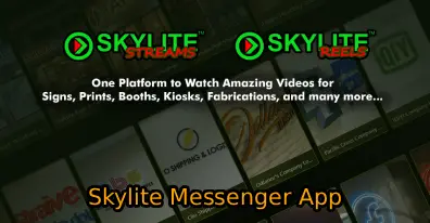 Skylite advertising products and services showcase